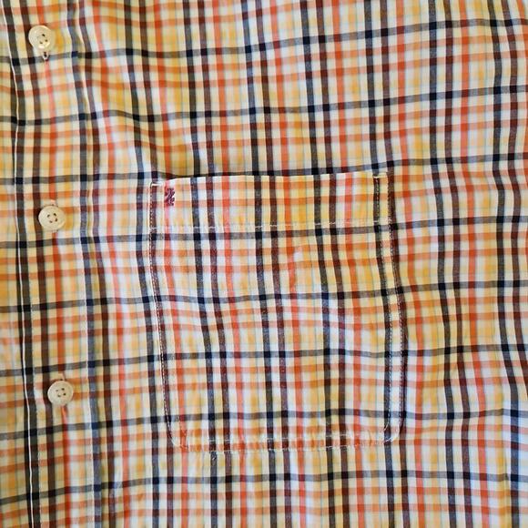 Izod Men's Multicolor Short Sleeve Button Down Shirt Sz 3XL - Picture 5 of 5